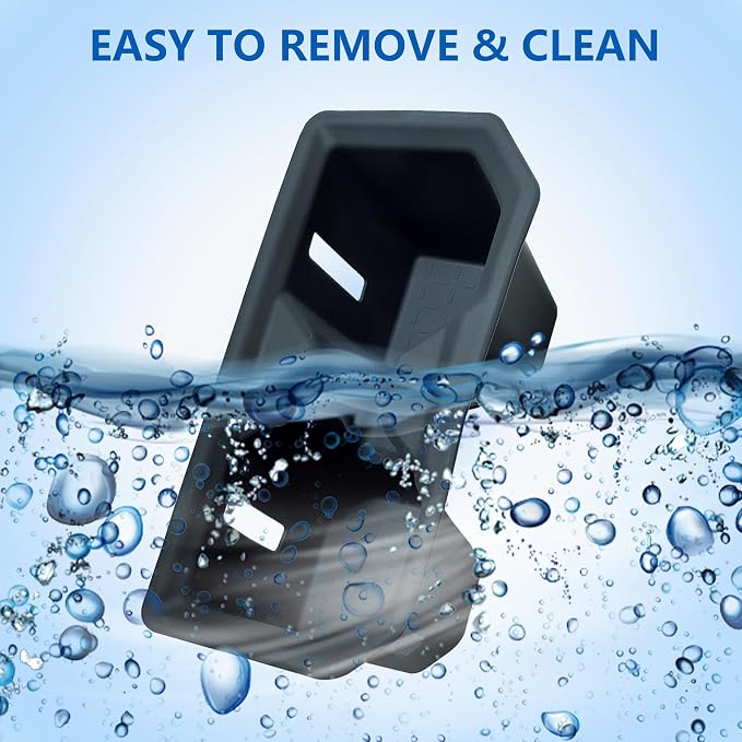 Cup Holder Insert for Toyota RAV4 2026 Accessories Center Console Silicone Cup Holder Drink Holder Organizer Non-Slip Noise-Free Cupholder Coaster Protector for RAV4 Black