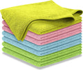 Premium 300GSM Microfiber Cleaning Cloth - 12.5"x12.5" High Performance - 1200 Washes, Ultra Absorbent Microfiber Towels for Cars Undercarriage, Rims & Engine Bay Cleaning - Microfiber Cloth