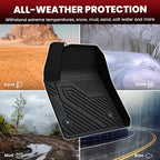 Floor Mats & Cargo Liner for Chevrolet Chevy Blazer EV (Not Fit Gasoline) / Honda Prologue 2024-2026, All Weather TPE Custom Fit Floor Mats for Cars, Car Floor Liners Full Set for Blazer EV