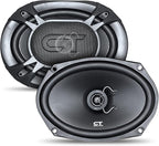 CT Sounds BIO-6X9-COX 6x9 Inch Coaxial Car Speakers, 200 Watts Max, Pair