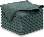 Premium 300GSM Microfiber Cleaning Cloth - 12.5"x12.5" High Performance - 1200 Washes, Ultra Absorbent Microfiber Towels for Cars Undercarriage, Rims & Engine Bay Cleaning - Microfiber Cloth