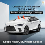 Windshield Sunshade Compatible for Lexus RX 350 450h 2023-2024 2025 2026, Sun Visor for Front Windshield & Window Sun Shade Cover, UV Heat Blocker & Protector, Car Accessories