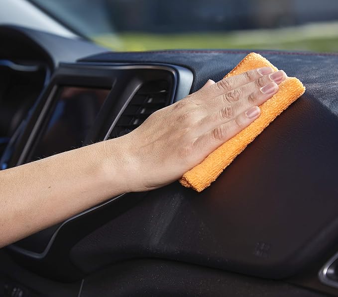 Interior Car Cleaning Kit, Interior Detailer Spray with Microfiber Towels and Microfiber Duster, 16 Fl Oz (3 Piece Kit)