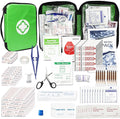 Home-Businesses First-Aid Emergency-Kit for Camping-Car - 300 Pcs Urgent Essential First Aid Kits Refill Supplies with Tourniquet Bandages for Workpalce Green