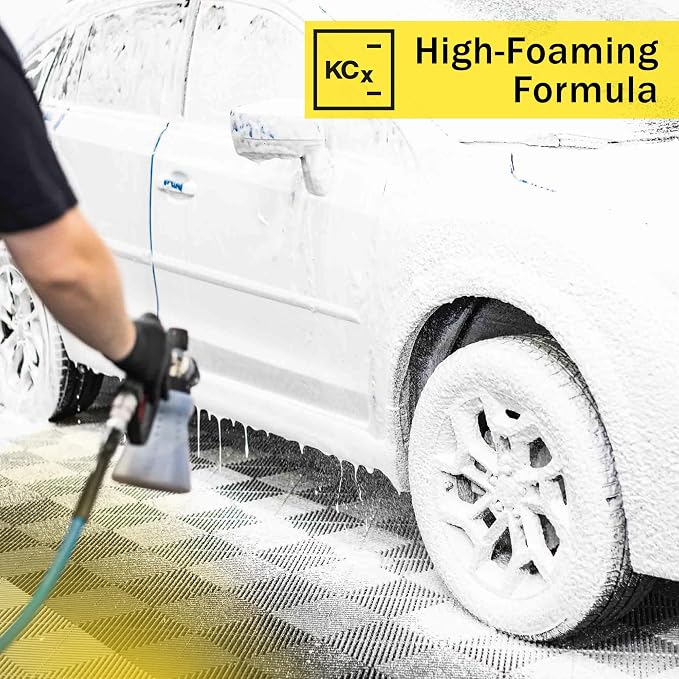 Active Foam - Phosphate and NTA Free, Paintwork Protective, Unique Foam Formulation, Long Lasting Sandalwood Aroma (1 Liter)