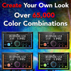 KW-SX88BT Bluetooth Double DIN Car Stereo, 200W Digital Stereo Receiver, AM/FM Radio, Dual Phone Connection, 13-Band EQ, 1.5A USB & AUX Inputs, Custom Color Illumination, Shallow Chassis