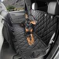 Dog Backseat Cover with Hammock for Cars, SUVs, and Trucks – Waterproof Layers, Nonslip Seat Protector, Durable Nylon Clips, K9 Shield with Heavy Duty Thread, (Extra Large, Black)
