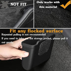 for Tesla Model 3 Model Y Accessories Center Console Organizer Tray Storage Box Cell Phone Pocket Silicone Hook Bag Sunglasses Holder Coin Case for Flocking