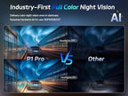 P1 Pro 4K Dash Cam Front and Rear, STARVIS 2 Sensor, 64GB Card, Dual Dash Camera for Cars with Full-Color Night Vision, HDR WDR, ADAS, GPS, WiFi & Voice Control, 24H Parking Mode, 3.39" Screen