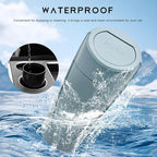 Car Trash Can Bin with Lid, Leakproof Auto Cup Holder Garbage Bin Multipurpose Storage Organizer, Mini Portable Dustbin Side Door Garbage Can for Vehicle Home Office (Black Green)