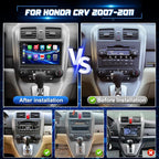 8 Core Car Stereo for Honda CRV 2007-2011, 9” Touch Screen for Honda CRV Car Radio Apple Carplay & Android Auto, CarPlay Radio Head Unit with Bluetooth/GPS/MirrorLink/FM/SWC Backup Camera