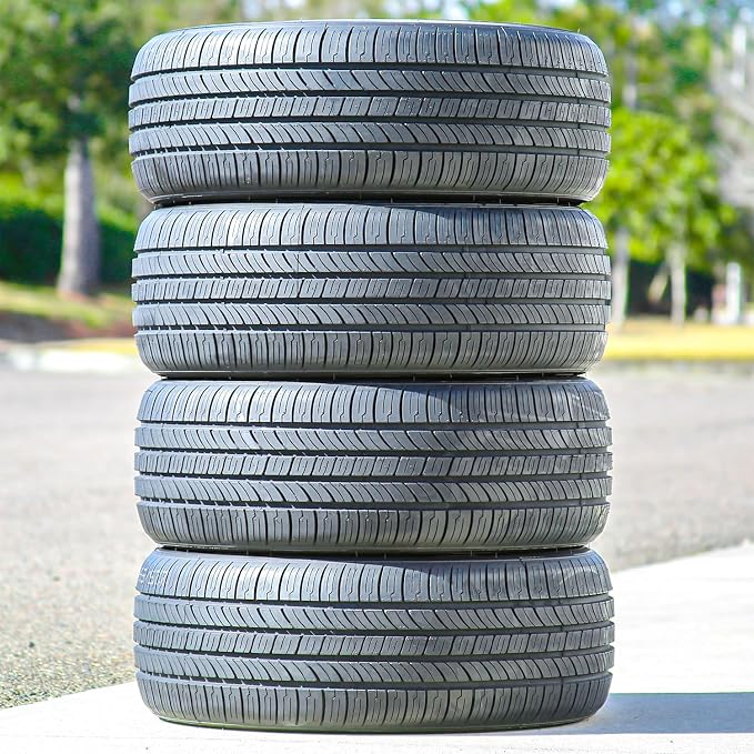 Citytraxx G/P All-Season Tires 205/55R16, Set of 4 | Performance Radial, 91V Load Range SL, 4-Ply BSW Black Side Wall, UTQG 560AA, Passenger Car
