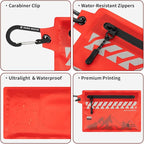 Small First Aid Kit Ultralight Waterproof Medical Kit for Hiking, Backpacking, Cycling, Travel, Vehicles, 114pc