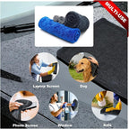 4-Pack 1300GSM Microfiber Car Drying Towels + 700GSM Chamois | Ultra Absorbent Twisted Loop, Streak-Free, Scratch-Free, Lint-Free, Lightweight, Easy to Handle