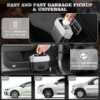 Car Trash Can with Lid，Built-in Storage Garbage Bag，Leakproof Vehicle Trash，Car Accessories for Interior,Mini Garbage Bin for Automotive, Home, Office, Kitchen, Bedroom，with 30pcs Trash Bags