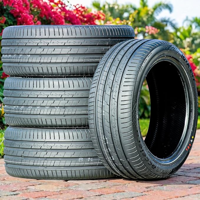 Iota EVT Passenger Car All-Season High Performance Radial Tire-225/50R17 225/50ZR17 225/50/17 225/50-17 98W Load Range XL 4-Ply BSW Black Side Wall UTQG 320AA