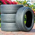 Set of 4 (FOUR) Iota EVT Passenger Car All-Season High Performance Radial Tires-205/55R16 205/55ZR16 205/55/16 205/55-16 94W Load Range XL 4-Ply BSW Black Side Wall UTQG 320AA