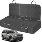 Dog Car Seat Cover Compatible with 2021-2025 Ford Bronco Sport, Waterproof Pet Bench Seat Cover for Back Seat, 600D Heavy Duty Scratch Proof Nonslip Truck Seat Covers for Dogs