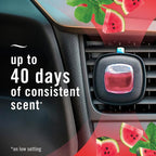 Car Air Freshener Vent Clip Sweet Watermelon Vine Scent, 2 Count,.13 oz Total