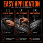 QIFOR Oil Film Remover for Car Windshields and Windows, Automotive Glass Cleaner for Oil Residue & Road Grime, Improves Visibility & Safe Driving (1 PCS)