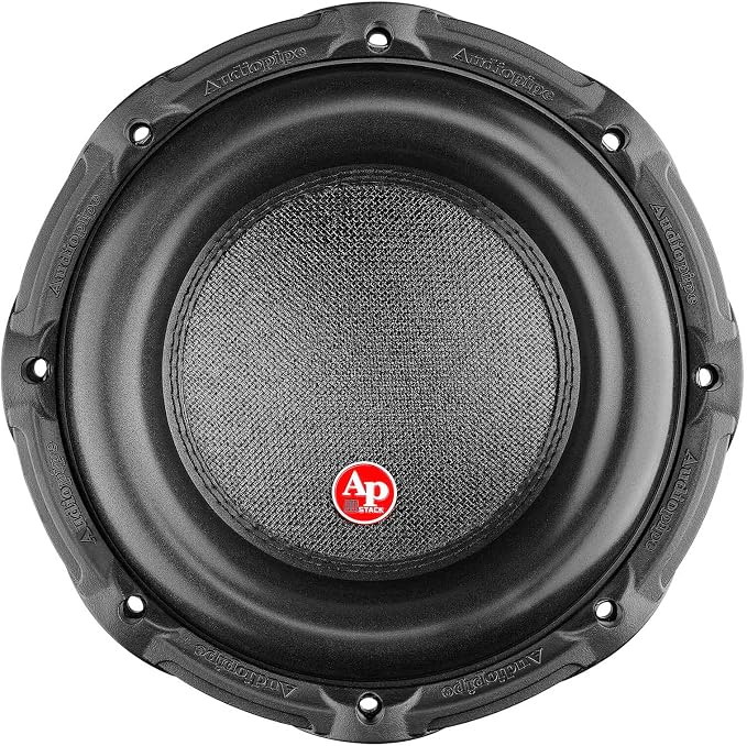 10" Double Stack Composite Cone Subwoofer (TXX-BDC-II-10), Superior Performance, 1200W, 2 Magnets, BASV Voice Coil, Aluminum Basket, Multi-Connect, Non-Press Paper Cone, 2 x 4 Ohms