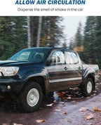 in-Channel Rain Guards Compatible with 2005-2015 Tacoma Double Cab Window Vent Visor Window Deflectors Vent Shades Tacoma Accessories