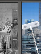Cleaning Brush for Window Screen, Screen Cleaner Tool, 2 in 1 Mesh Screen Cleaning Brush, Small Brush for Patio, Door, Porch Screens, White &Grey Brush Cleaners for Screen