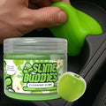 Car Cleaning Gel Putty - Apple Scented Interior Detailing Tool for Cup Holders, Air Vents & Keyboard - Reusable Auto Detailing Accessories - Dust Remover Goop - Gifts for Men Women