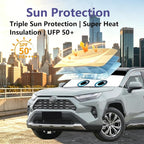 Windshield Sun Shade for Honda CRV 2023-2025 2026 Honda CR-V Accessories Car Shades Front Windshield Sunshades UV Heat Protector (Honda CRV)