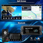 Radio Upgrade for Dodge Ram 1500/2500/3500 2006-2008, Jeep Compass Patriot 2007-2008, Grand Cherokee 2005-2007, Chrysler 300/300c 2005-2007, Wireless CarPlay Android 6.86" Stereo Back Camera WiFi GPS