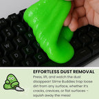Car Cleaning Gel Putty - 12 Pack Apple Scented Interior Detailing Tool for Cup Holder, Air Vent & Keyboard - Reusable Auto Detailing Accessories - Dust Remover Goop - Gifts for Men Women