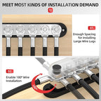 600A Power Distribution Block 12V Bus Bar Terminal Block 6 x 3/8" Terminal Studs 12 Volt Marine Bus Bar with Cover Positive & Negative for Automotive Car Boat Solar System