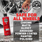 Diablo Gel Oxygen Infused Foam Wheel & Rim Cleaner, Concentrated Car Wheel Cleaner Safe on All Finishes, Removes Brake Dust, Dirt, Grime, for Cars, Trucks, SUVs, Motorcycles & RVs, 16 oz