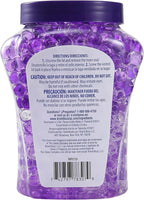 Fraganzia Crystal Beads Air Freshener, Long Lasting Room Deodorizer and Odor Eliminator Gel Beads to Freshen Home, Car, or Office, Lavender with Eucalyptus Scent, 12 Fl Oz