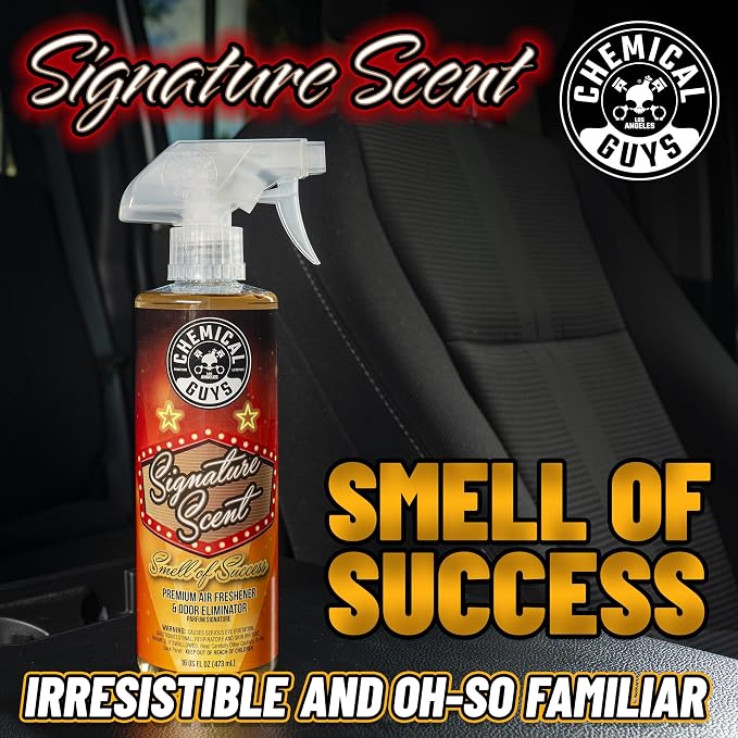 AIR_302 Black Frost Scent and Signature Scent Combo Pack, Great for Cars, Trucks, SUVs, RVs, Home, Office & More (2-16 Fl Oz Items)