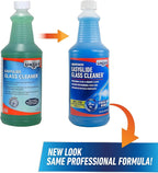 Professional Streak-Free EasyGlide Glass Cleaner Concentrate, 32 oz – Ammonia-Free, Makes 25 Gallons of Solution, Safe for Tinted Windows, LOW-E Glass, Windshields & Mirrors
