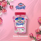 Fraganzia Crystal Beads Air Freshener, Long Lasting Room Deodorizer and Odor Eliminator Gel Beads to Freshen Home, Car, or Office, Sweet Rosewater Scent, 12 Fl Oz