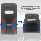 Car Tissue Holder Leather PU Tissues Box Cover for Sun Visor and Car Backseat Extra Large Rectangle Napkin Holder Fits for Various Tissue Sizes Soft Tissues Storage & Organization