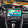 8 Core 6GB+128GB Car Radio Stereo Screen for Honda Civic 2016-2021 | QLED Touch Screen, Carplay&Android Auto&Mirror Link,FM&AM Radio,GPS Navigation,Bluetooth,Back-up Camera,Android 15