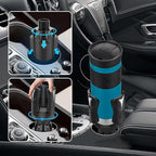 Adjustable Car Cup Holder Expander, Cup Holder for Car with Rubber Pad for 10-64ozYeti Hydro Flask Stanley Owala Coffee Cup Water Bottles, Universal Cupholder Adapter with Adjustable Base
