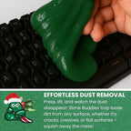 Car Cleaning Gel Putty - Pine Scented Interior Detailing Tool for Cup Holders, Air Vents & Keyboard - Reusable Auto Detailing Accessories - Dust Remover Goop