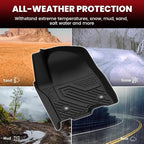 Floor Mats 2021-2026 & Only 8 Seats (Not for 7/9 Seats) for Chevrolet Chevy Suburban/GMC Yukon XL (Only Yukon XL, Not Fit Yukon)/Cadillac Escalade ESV (Only Escalade ESV, Not Fit Escalade)