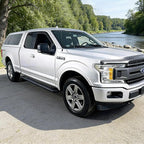 in-Channel Window Visors Vent Deflectors Rain Guards for Truck 2015-2020 Ford F-150 Extended/SuperCab, 2017-2022 F-250 F-350 Super Duty, Wind Deflector Sun Shade Car Accessories for F150 Dark Smoke