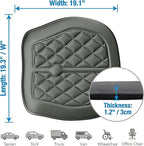 Memory Foam Car Seat Cushion for Driver - Heightening Seat Pad for Short Drivers, Relieves Pressure for Long Drives - Non-Slip Car Booster Cushion for Office, Truck, Wheelchair