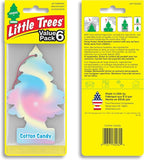 Car Air Freshener | Hanging Tree Provides Long Lasting Scent for Auto and Home | 24 Air Fresheners |Cotton Candy