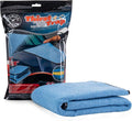 Thirst Trap Microfiber Chamois Towel, Safe for Cars, Trucks, SUVs, RVs, Motorcycles, & More, 24"x28" (Blue) 1 Pack