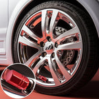 12PCS Tire Valve Stem Caps, with Rubber O-Ring, Corrosion Resistant Leak-Proof, Aluminum Alloy Universal Wheel Valve Covers for Cars, SUV, Trucks, Bikes, Motorcycles, Bicycles(Red)