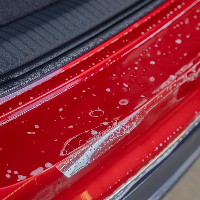 Clear Universal Door Sill Guard - 60" x 2.75" - Ultimate Protection for Car or Truck Door Sills against High Traffic and Damage, Easy to Install Interior Protection Film Kit