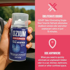 Air Freshener, Anywhere Odor Eliminator ™, 2oz Single Shot Total Air Refresh & Car Air Freshener - Wild Cherry - 4 Pack