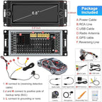 Android 13 Car Radio Stereo for Dodge Ram 2006 2007 2008, for Durango 2005 2006 2007 2008, 4GB RAM+64GB ROM Head Unit for Dodge, 6.8" CarPlay Touchscreen with Bluetooth and GPS Navigation